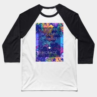 Poem Without Words Baseball T-Shirt